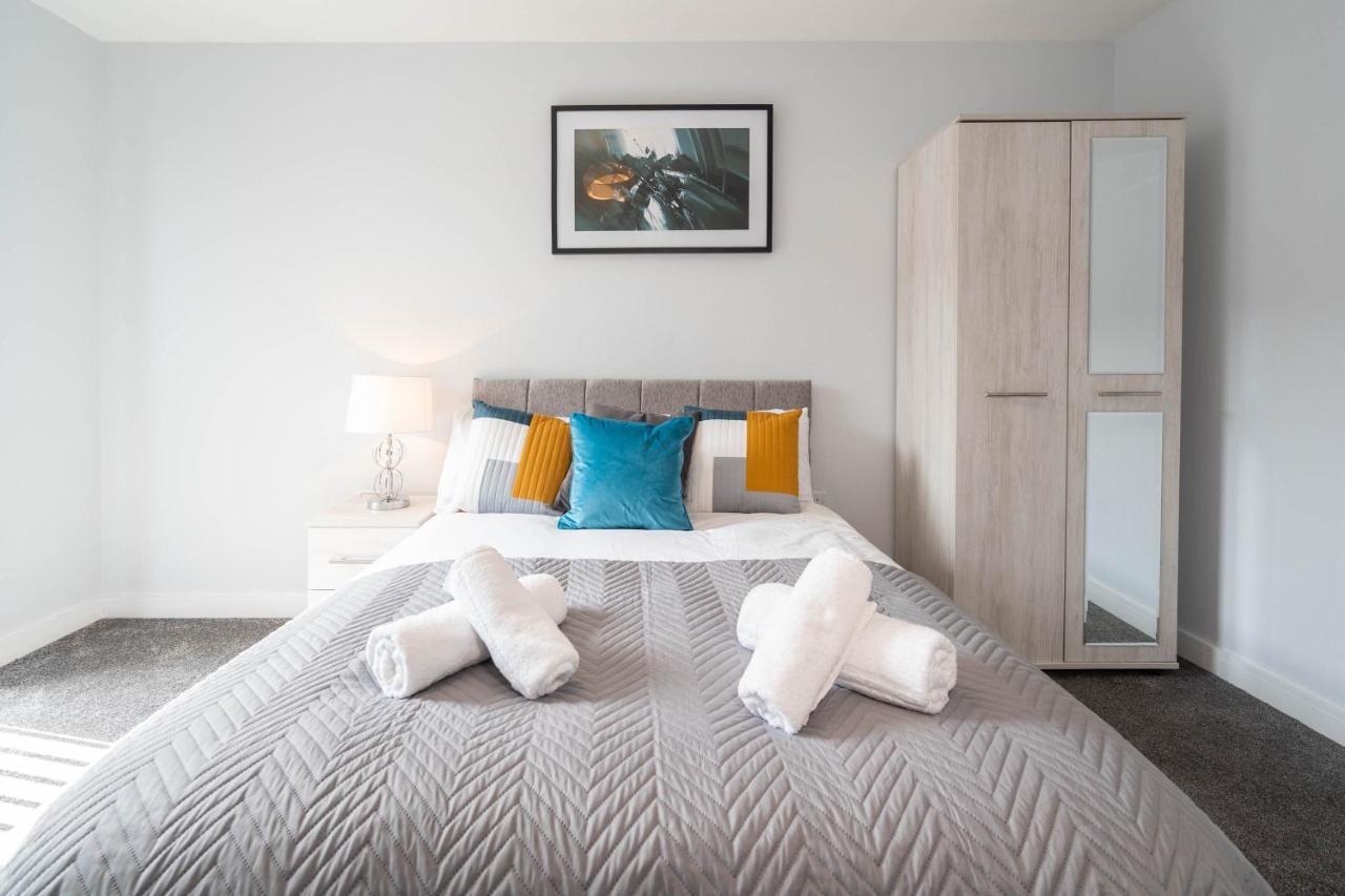 New Build - 2 Bed Snug Modern Apartment - Juliet Balcony - Roof Top Terrace - Digbeth, Birmingham City Centre - Free Netflix & Smart Tv エクステリア 写真